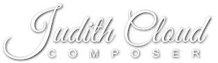 Judith Cloud, composer Logo